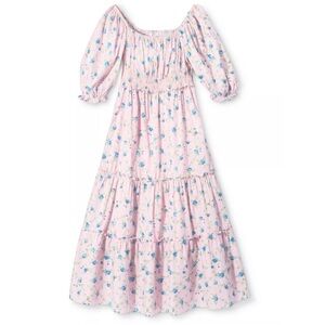 LoveShackFancy x Target Pink and Blue Floral Dress            Size XS | EUC